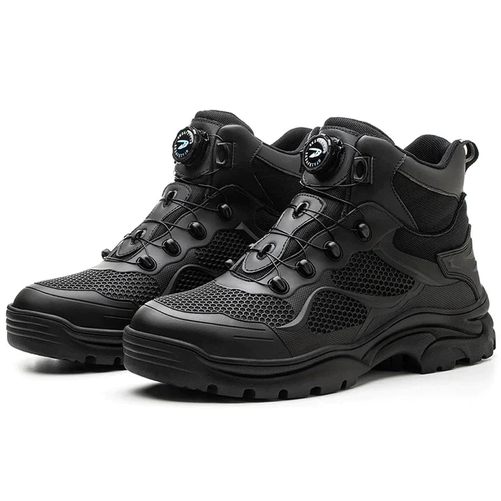 Fanmalls S3 Ultralight Wear-resistant Safety Shoes with Steel Toe Cap Rotating Buckle